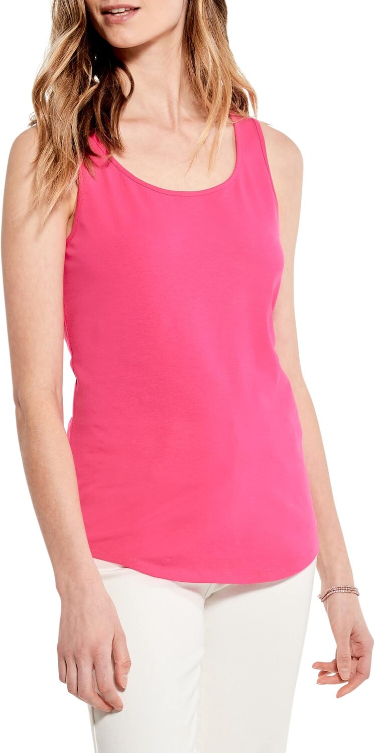 

Майка Shirt Tail Perfect Tank NIC+ZOE, цвет Shocking Pink