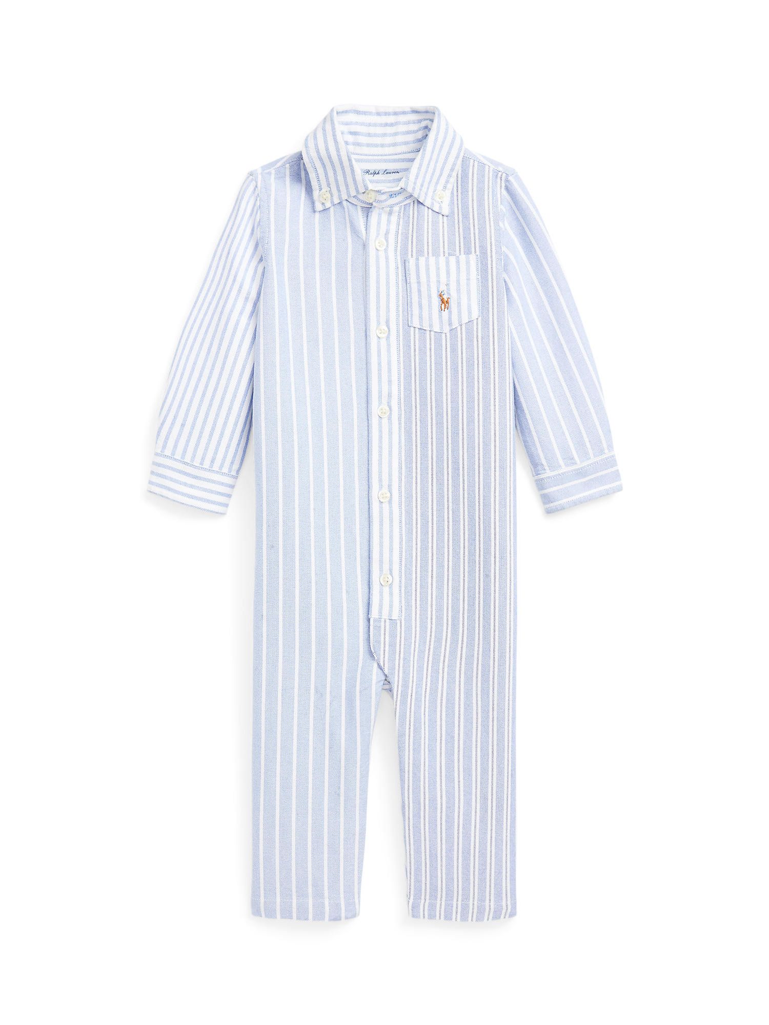 

Комбинезон в полоску Ralph Lauren Baby Fun, синий