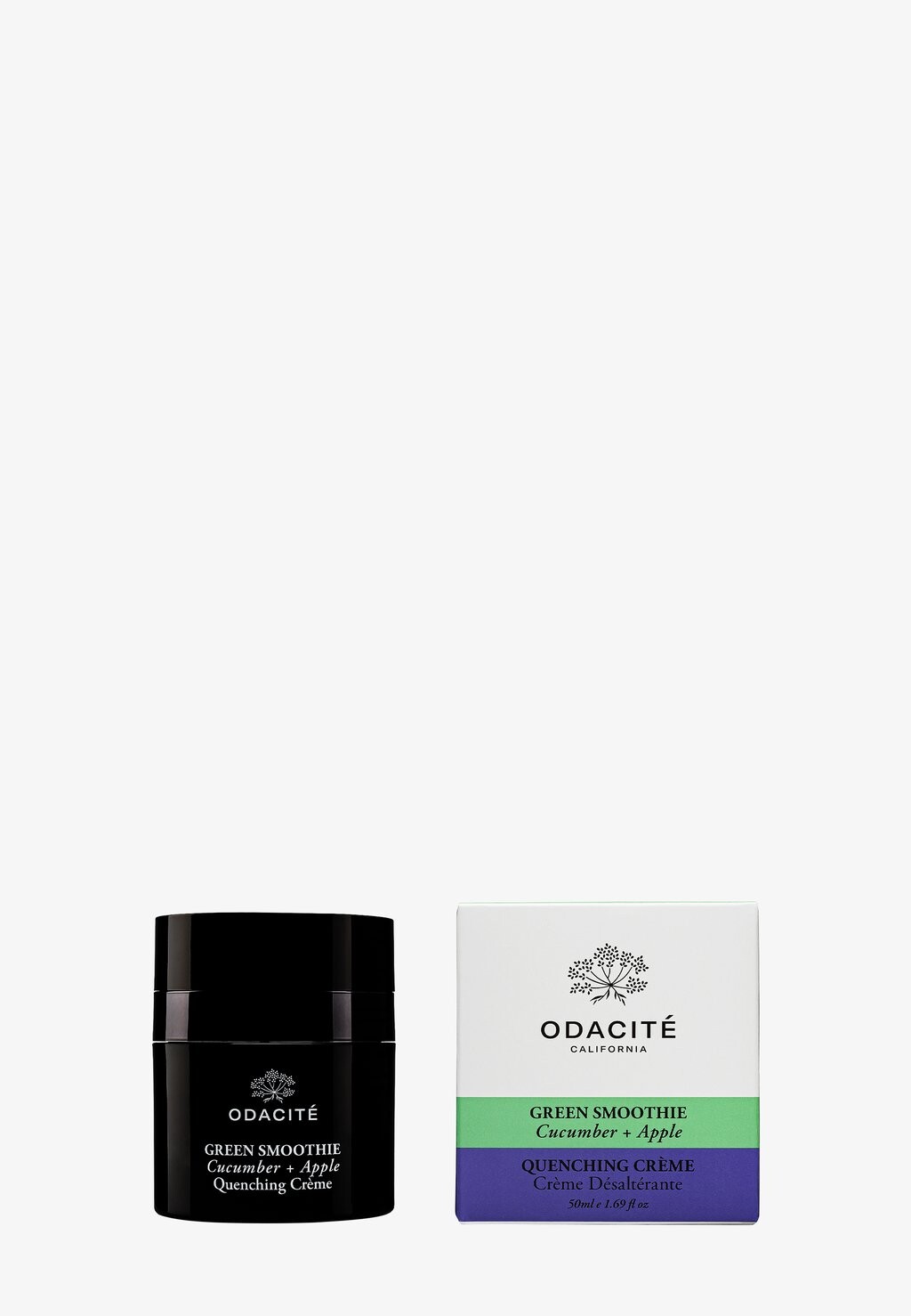 

Дневной крем Green Smoothie Qenching Creme Odacité