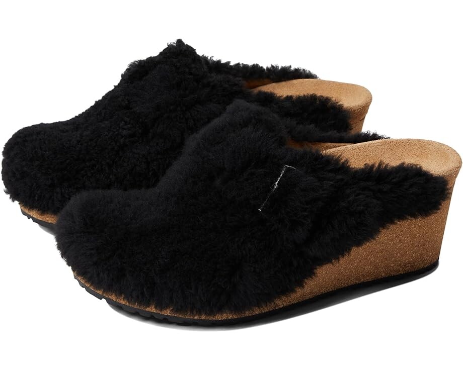 

Туфли Birkenstock Fanny Teddy, цвет Black Shearling