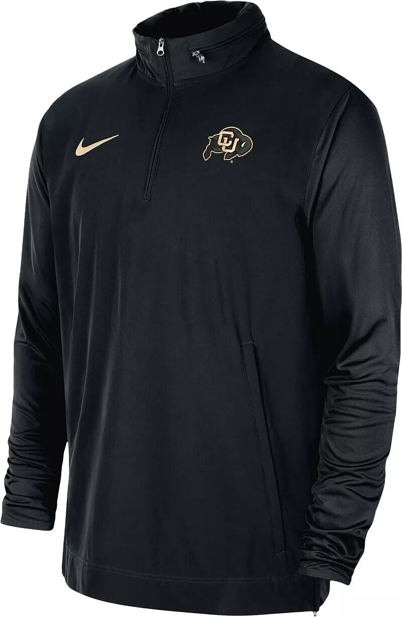 

Черная мужская легкая куртка Nike Colorado Buffaloes Football Sideline Coach
