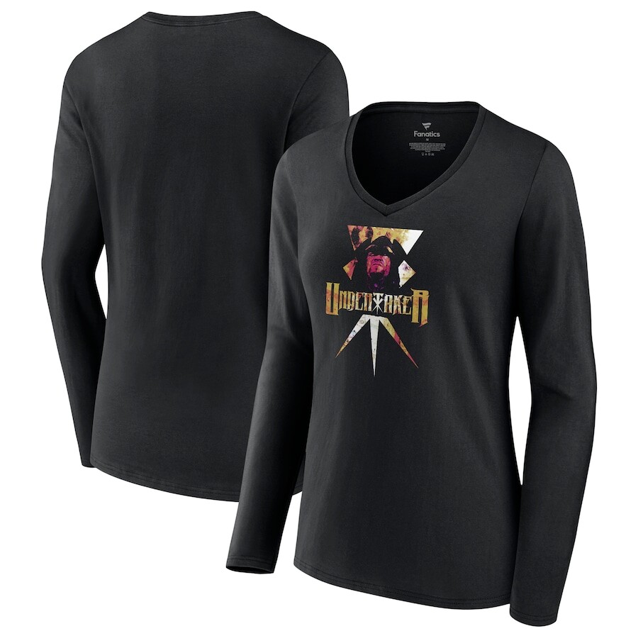 

Футболка с длинным рукавом Fanatics Branded The Undertaker, черный
