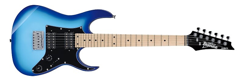 

Электрогитара Ibanez GRGM21M Right-Handed Mikro Electric Guitar Short Scale Choice of Color - BLT-Blue Burst