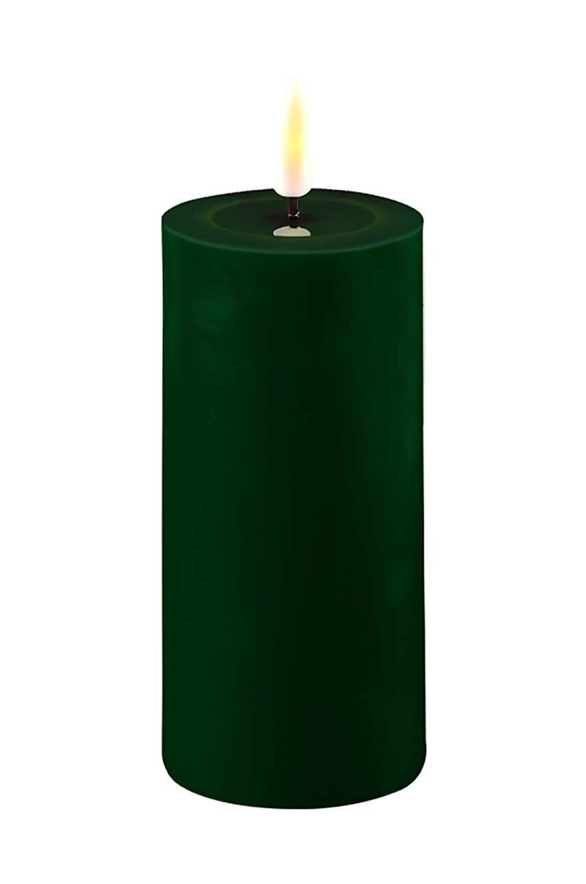 

Светодиодная свеча Deluxe Homeart 5 х 10 см, зеленый