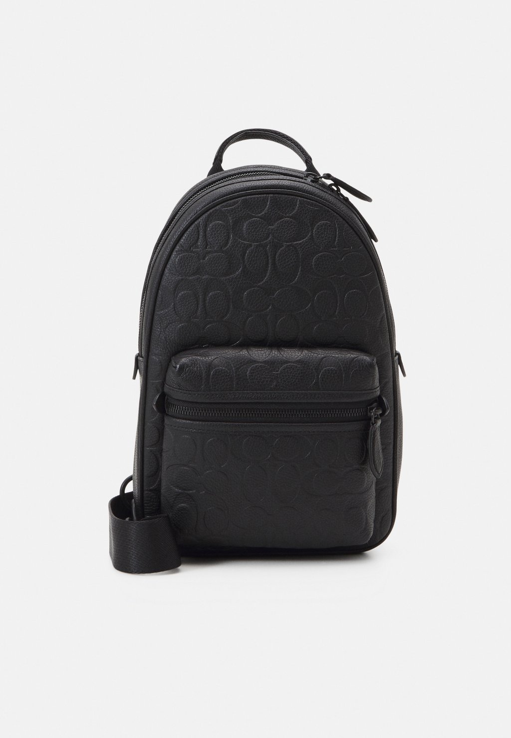 

Сумка через плечо CHARTER PACK IN SIGNATURE PEBBLE UNISEX Coach, цвет black