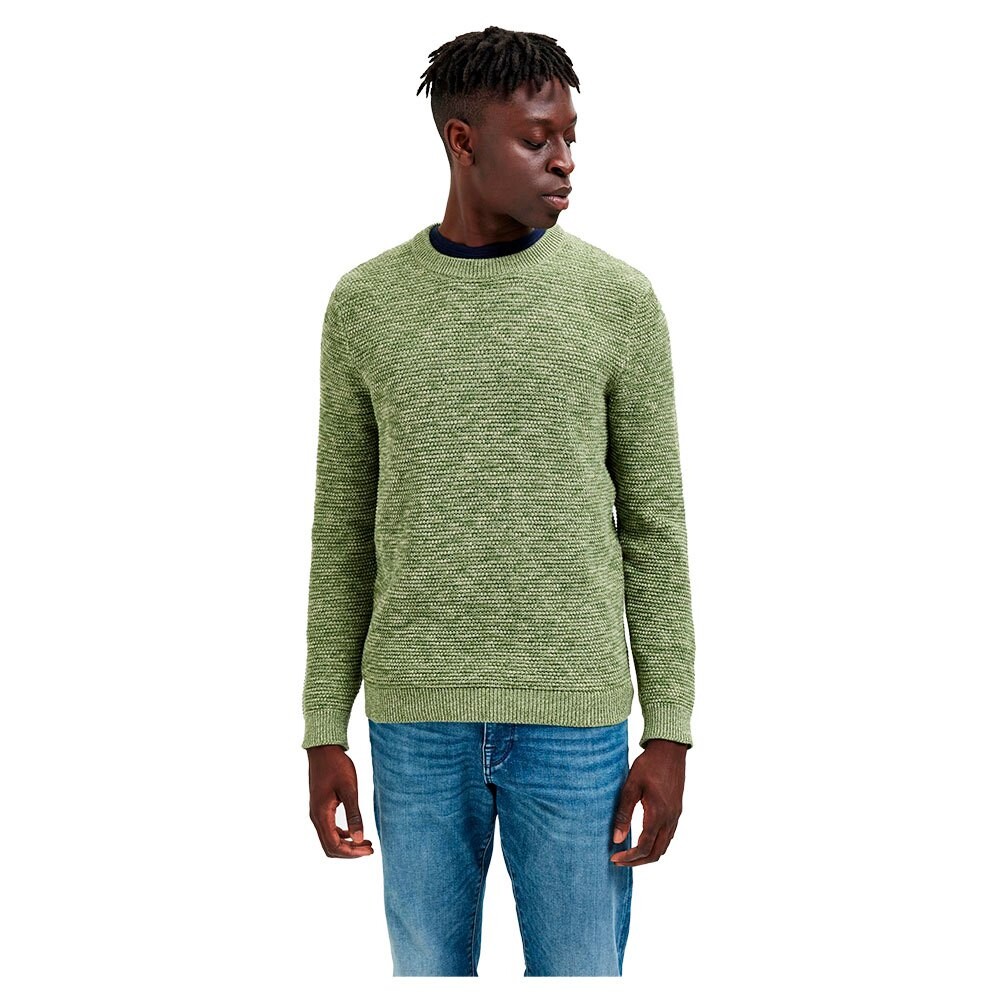 

Свитер Selected Vince Bubble Crew Neck, оранжевый