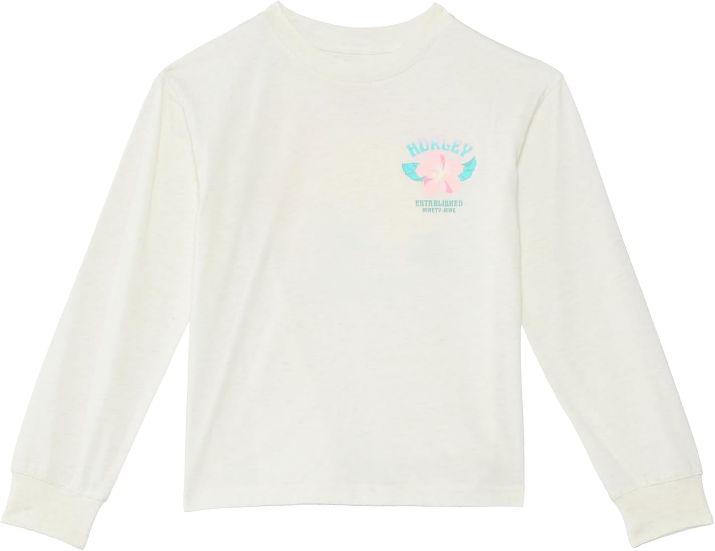 

Футболка Hurley Long Sleeve Graphic T-Shirt, цвет Marshmallow Heather