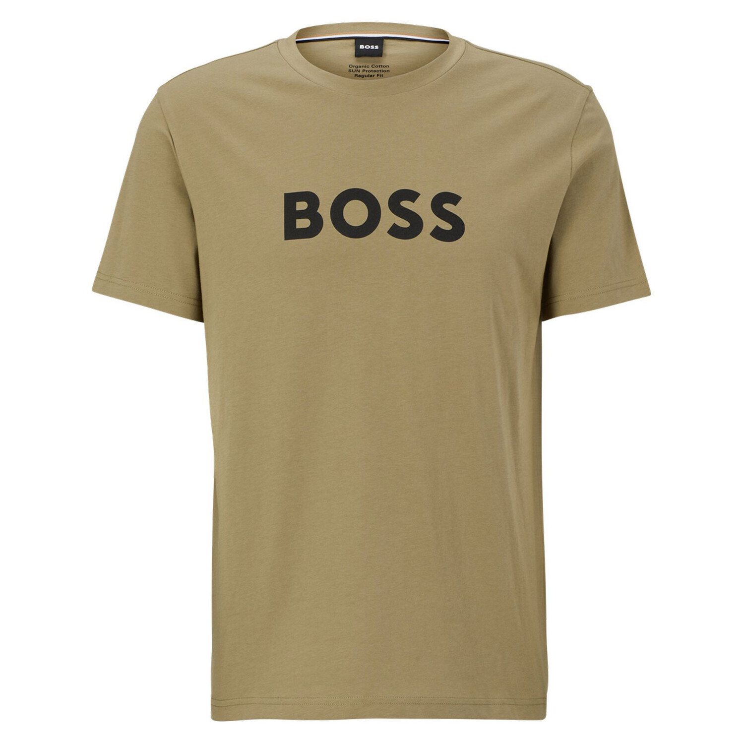 

Футболка BOSS 1er Pack, оливковый