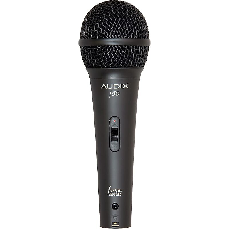 

Динамический вокальный микрофон Audix F50-S Handheld Cardioid Dynamic Microphone with On/Off Switch