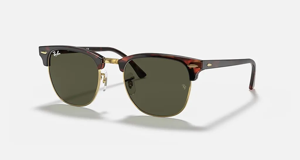 

Солнцезащитные очки Ray-Ban CLUBMASTER CLASSIC, зеленый