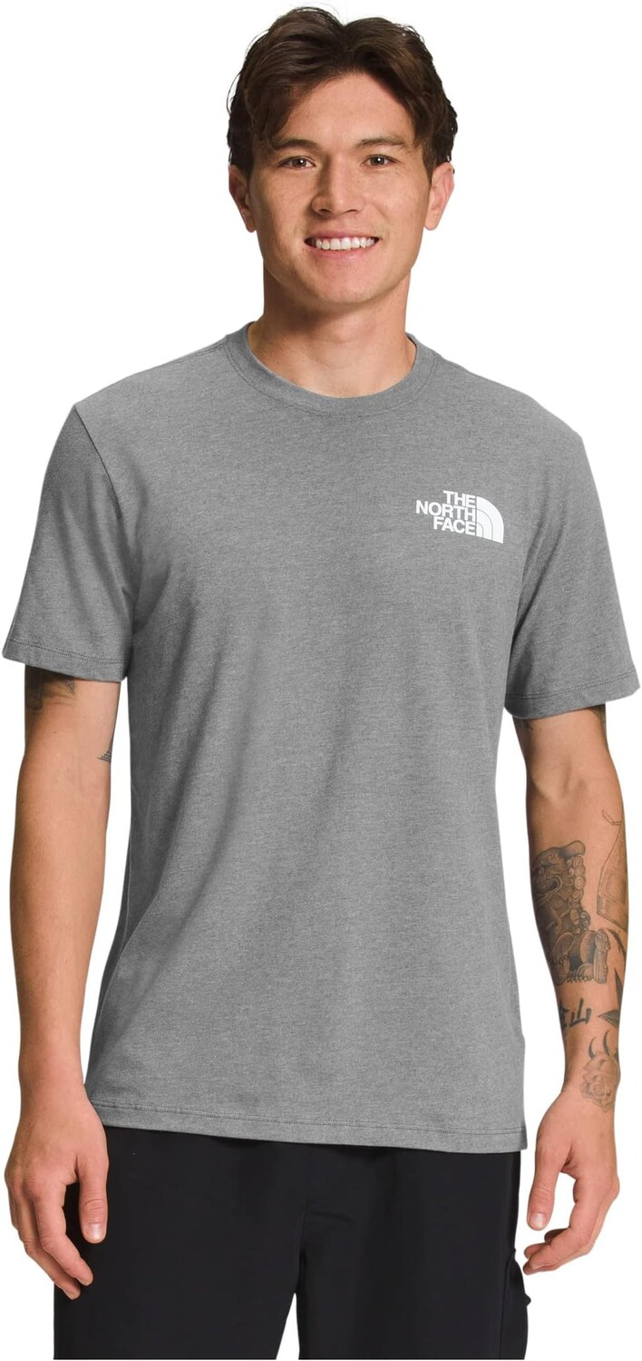

Футболка Big & Tall с короткими рукавами NSE The North Face, цвет TNF Medium Grey Heather/TNF Black