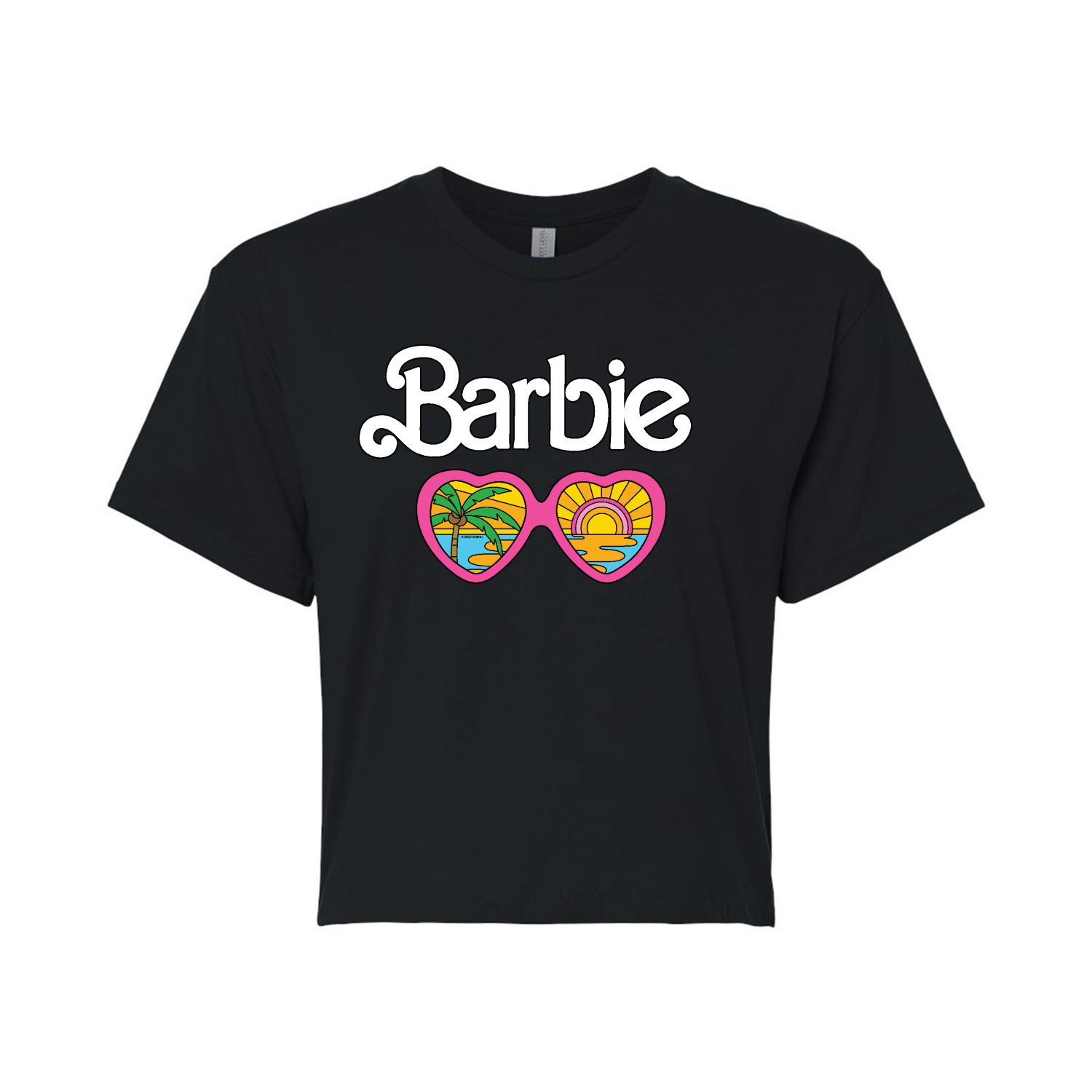 Укороченная футболка с логотипом Barbie для юниоров Licensed Character классическая футболка с логотипом barbie для юниоров licensed character