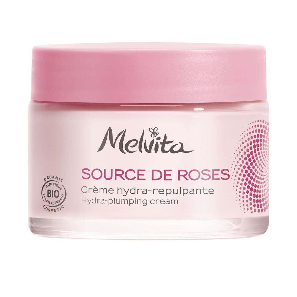 Увлажняющий крем для ухода за лицом Nectar de roses crème hydra-repulpante Melvita, 50 мл