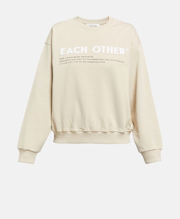 

Толстовка Each Other, бежевый