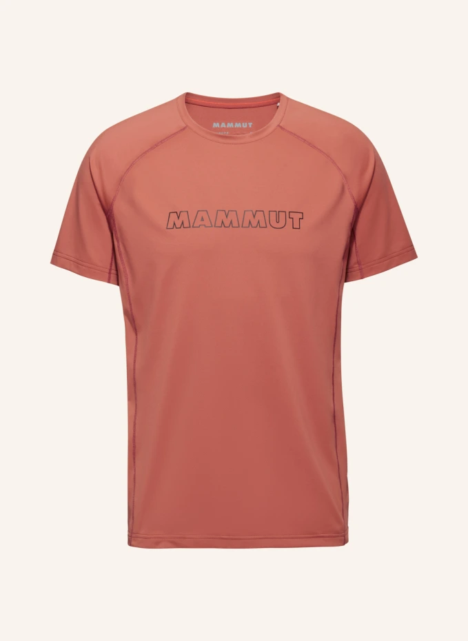 

Мужская футболка с логотипом mammut selun fl Mammut, красный, Коричневый
