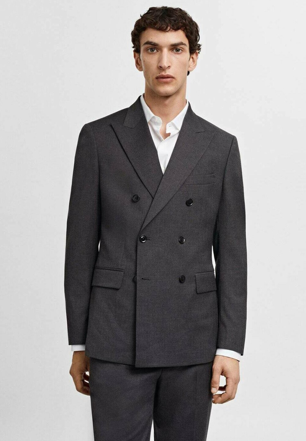 

Куртка MONACO Mango, цвет grey