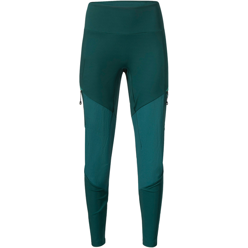Женские колготки с вертикальной юбкой Tind Bergans, зеленый тайтсы функциональные endurance q jalon черный