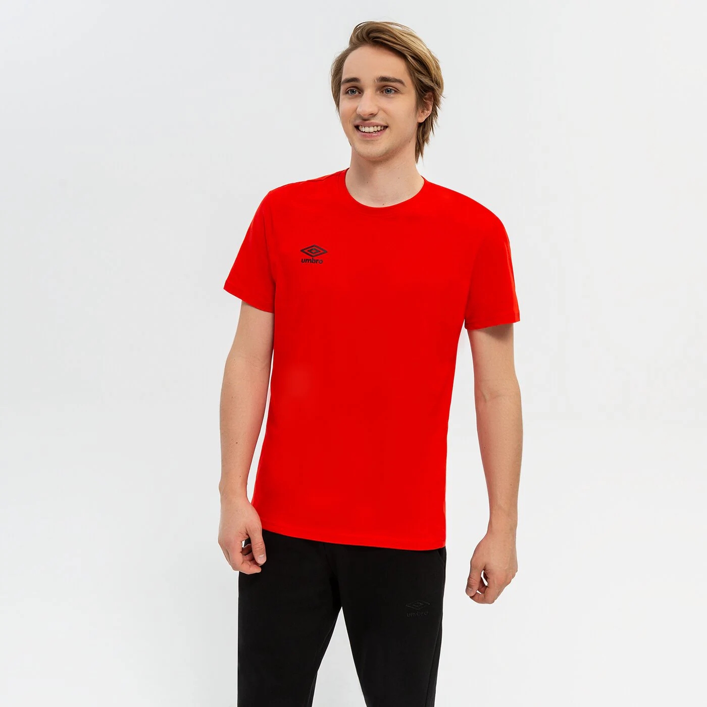 Футболка Umbro Exton, красный футболка umbro с принтом красный