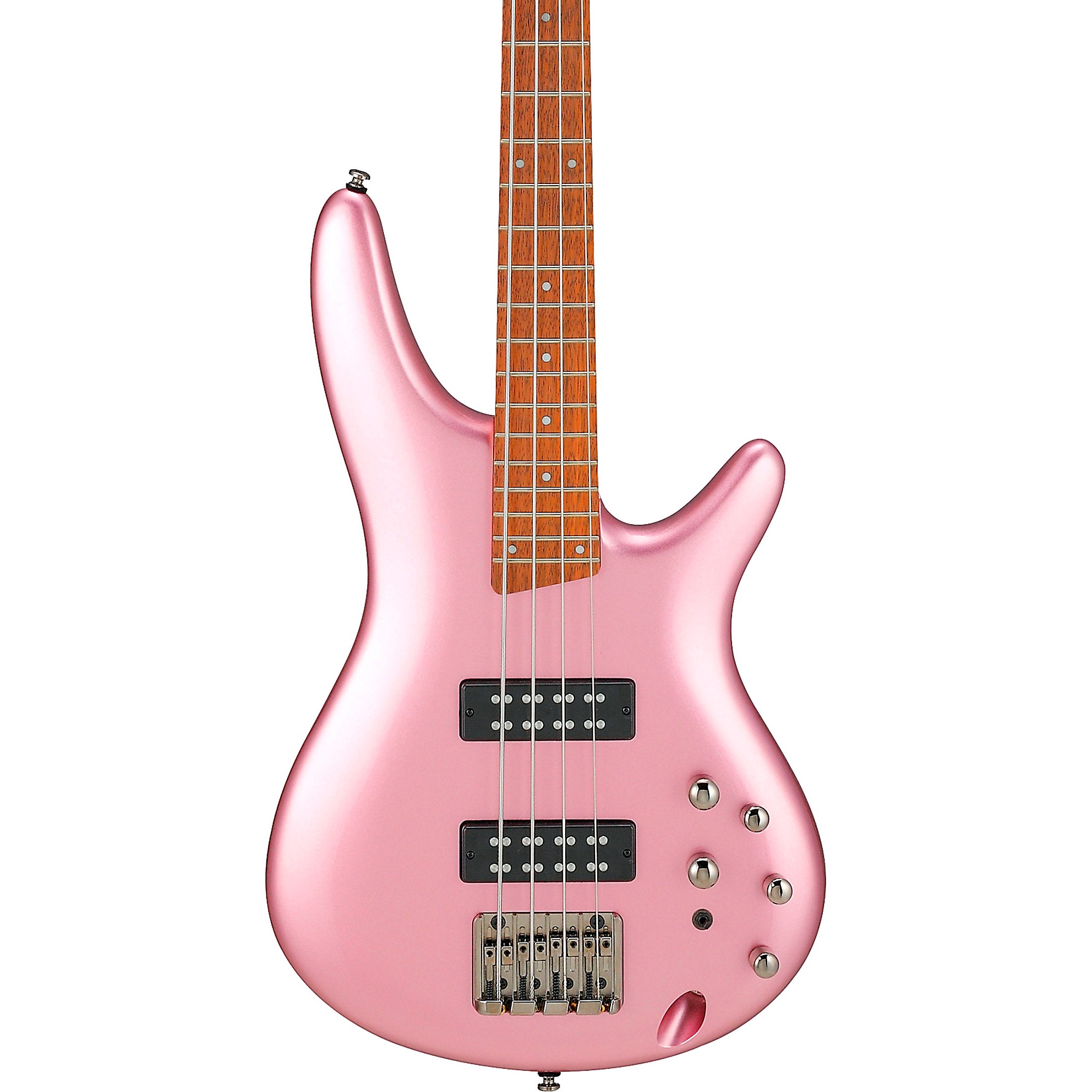 Ibanez SR300E 4-струнная электробас-гитара розовое золото металлик
