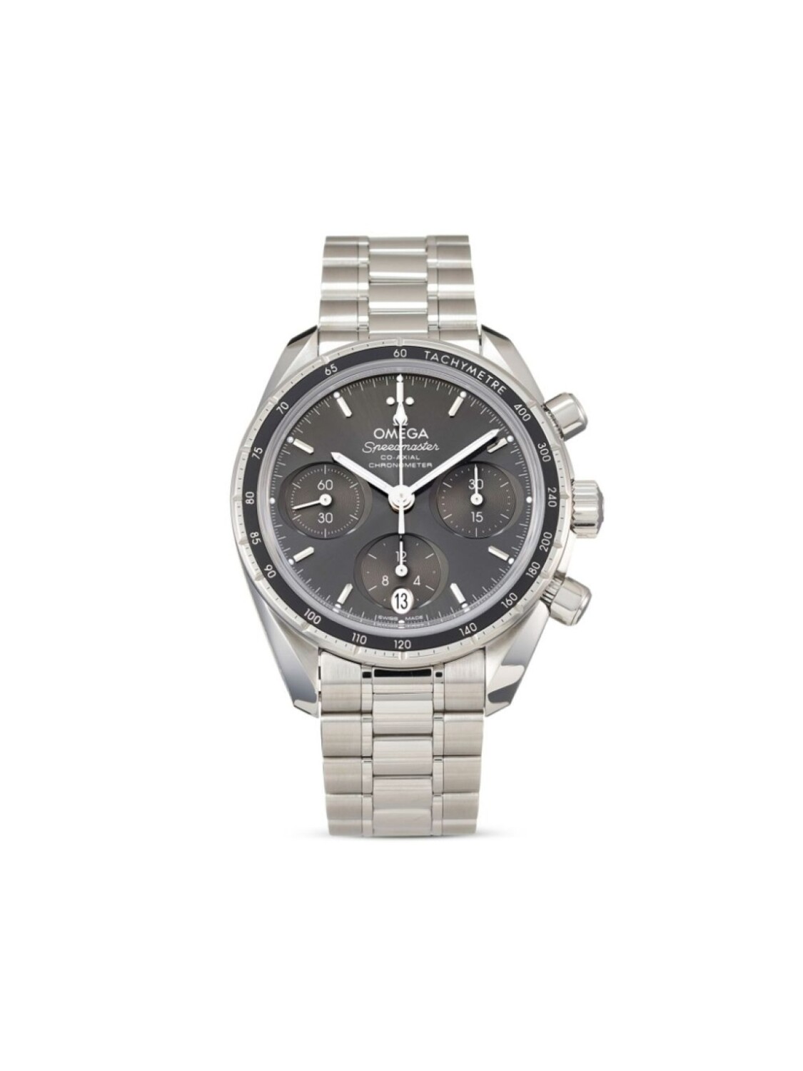 

OMEGA наручные часы Speedmaster 38 Co-Axial Chronograph 38 мм (2024 год), серый
