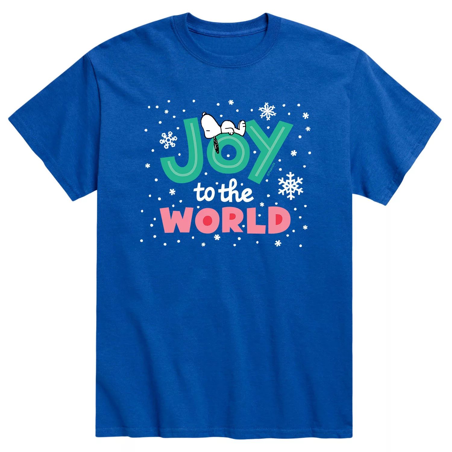 Мужская футболка Peanuts Joy To World Licensed Character