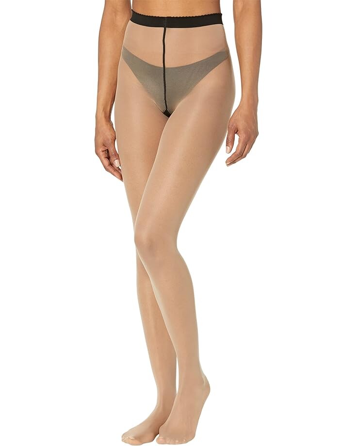

Тайтсы Wolford Floral Back Seam, цвет Fairly Light/Black