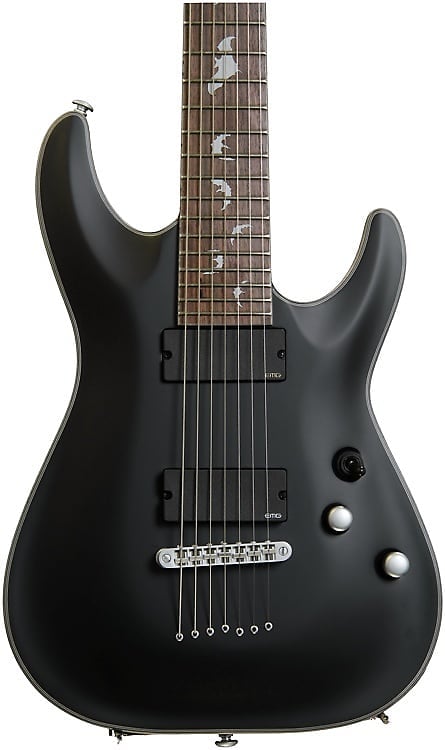 Электрогитара Schecter Damien Platinum 7 - Satin Black