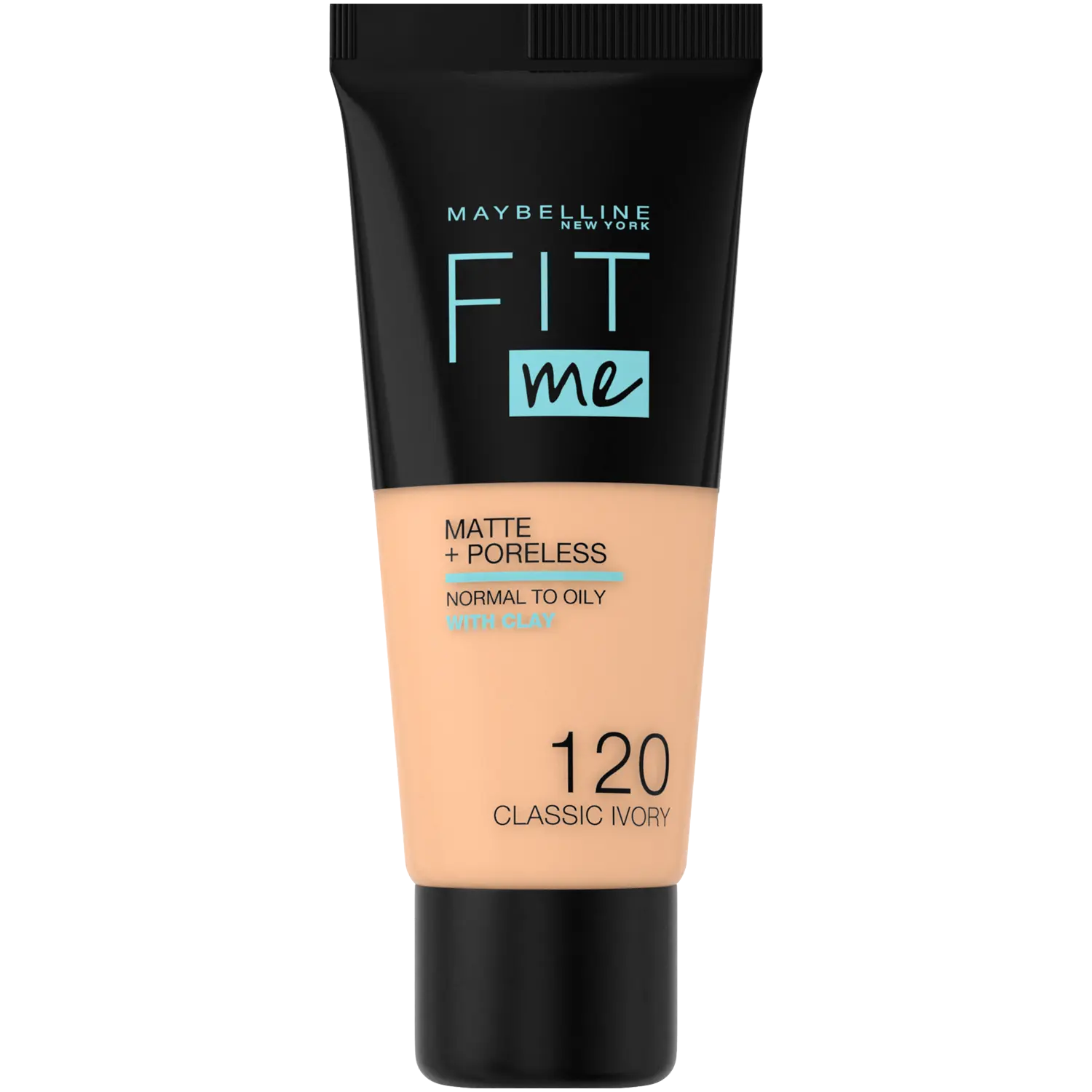 

Матирующая основа для лица классическая слоновая кость 120 Maybelline New York Fit Me!, 30 мл