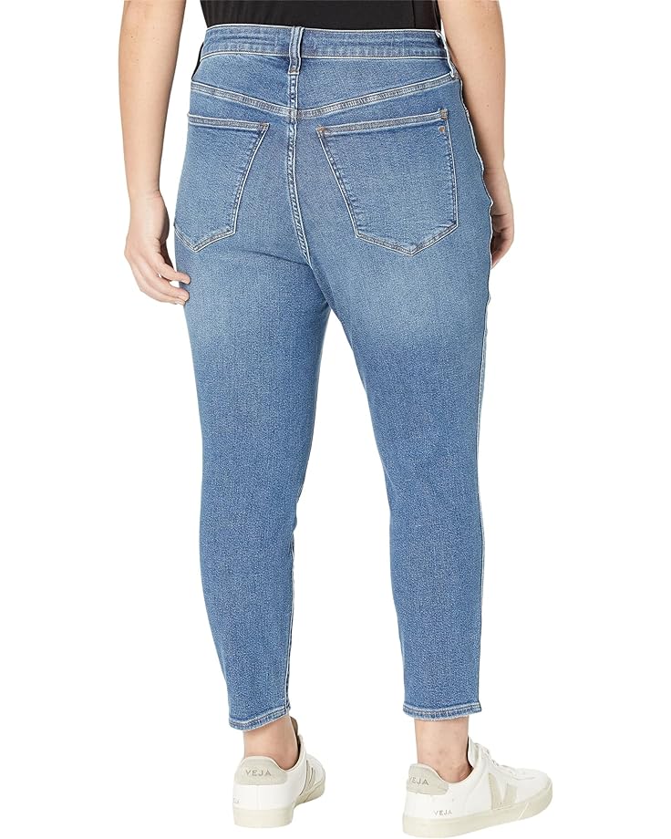 цена Джинсы Madewell Plus 10 High-Rise Skinny Crop Jeans in Bradfield Wash, цвет Bradfield Wash