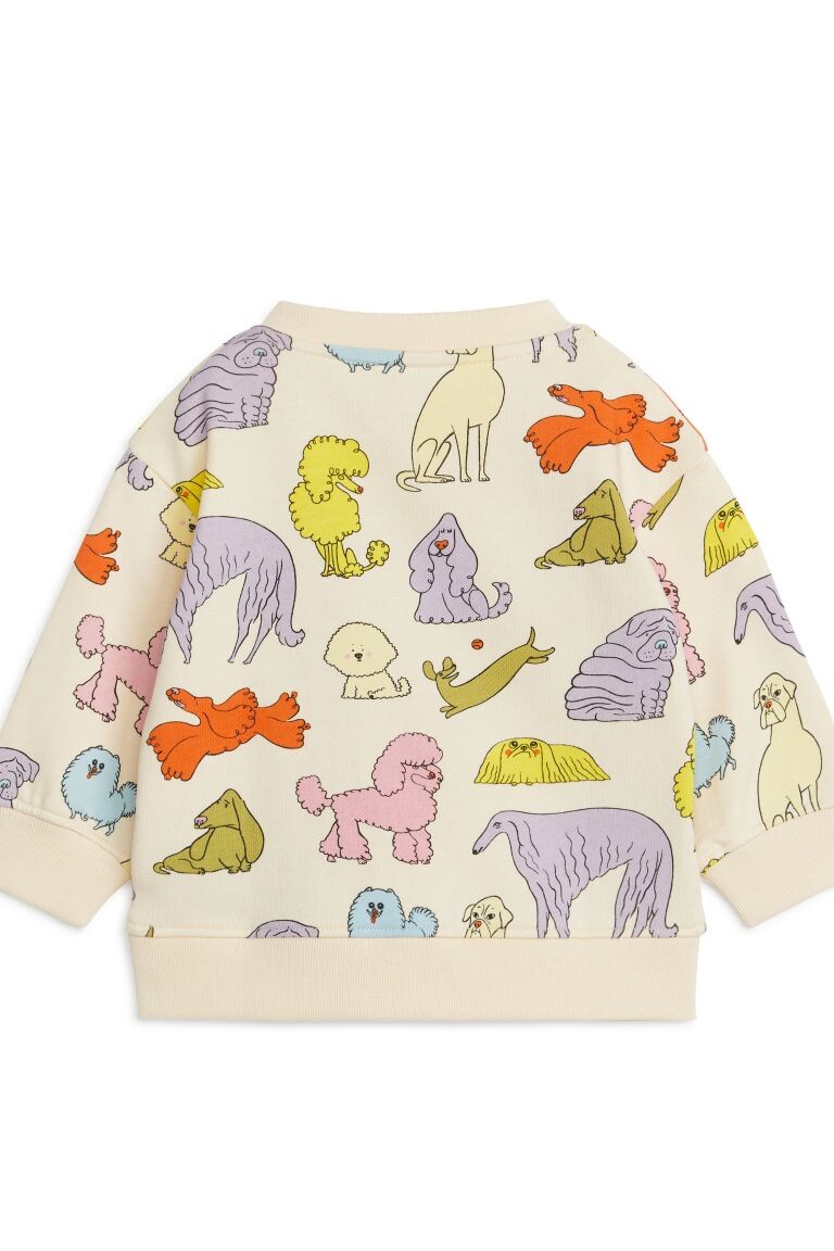 

Хлопковая толстовка H&M, бежевый