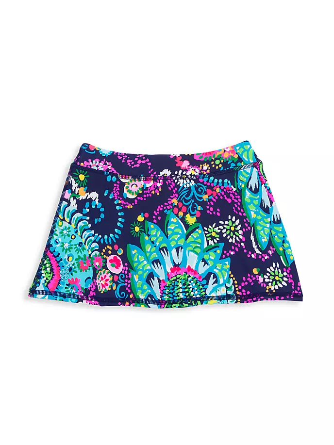 

Юбка Mini Aila UPF 50+ для маленьких девочек и девочек Lilly Pulitzer Kids, мультиколор
