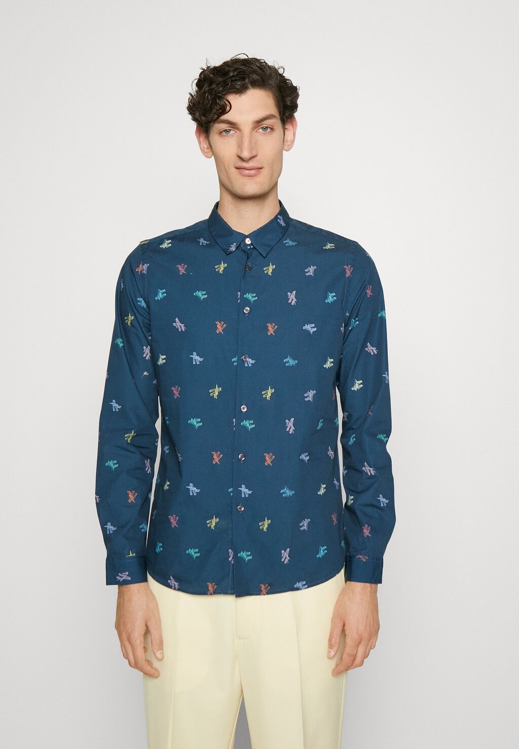 

Рубашка SLIM FIT SHIRT PS Paul Smith, чернильно-синий