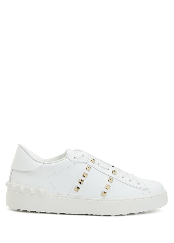 

Женские кожаные кроссовки Rockstud Valentino Garavani, белый