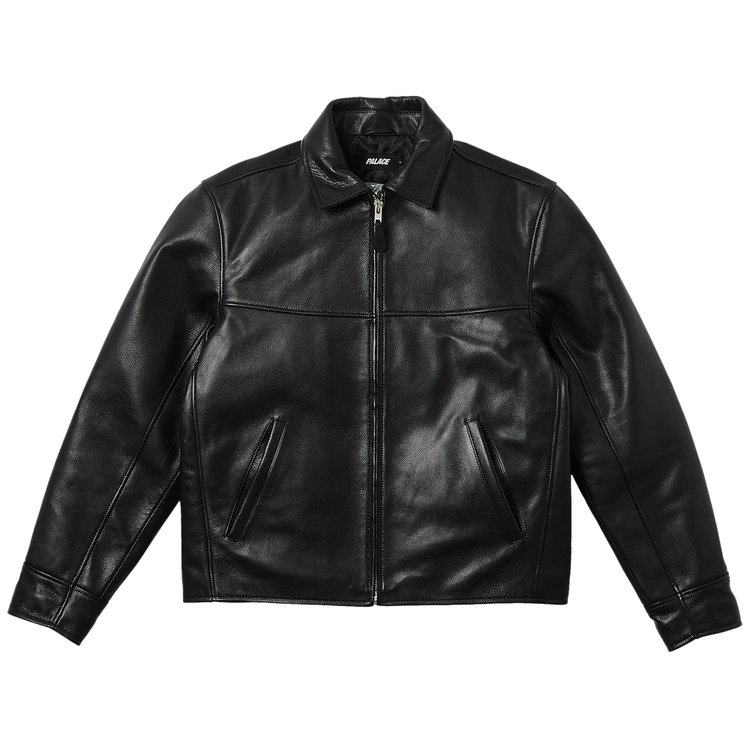 Куртка Palace Safe Hands Leather 'Black', черный