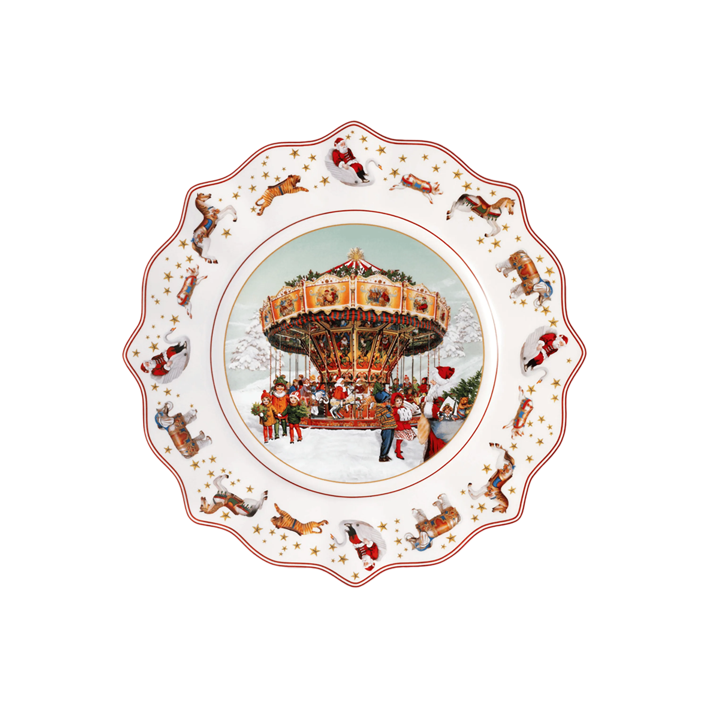 

Ежегодная тарелка Annual Christmas Edition Villeroy & Boch, мультиколор