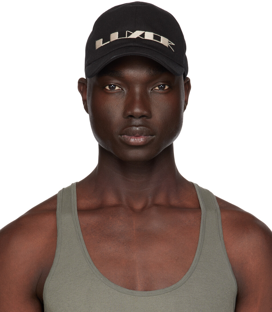 

Черная бейсболка Rick Owens DRKSHDW