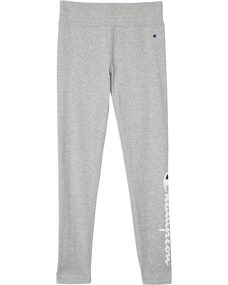 

Брюки Champion Signature Script Leggings, цвет Oxford Heather