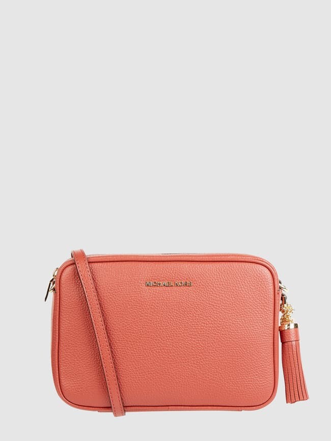 

Кожаная сумка для фотоаппарата MICHAEL Michael Kors, терракотовый
