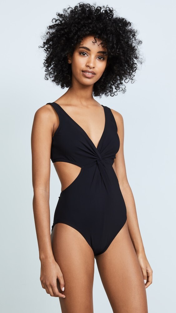 

Купальник Karla Colletto V Neck Underwire, черный