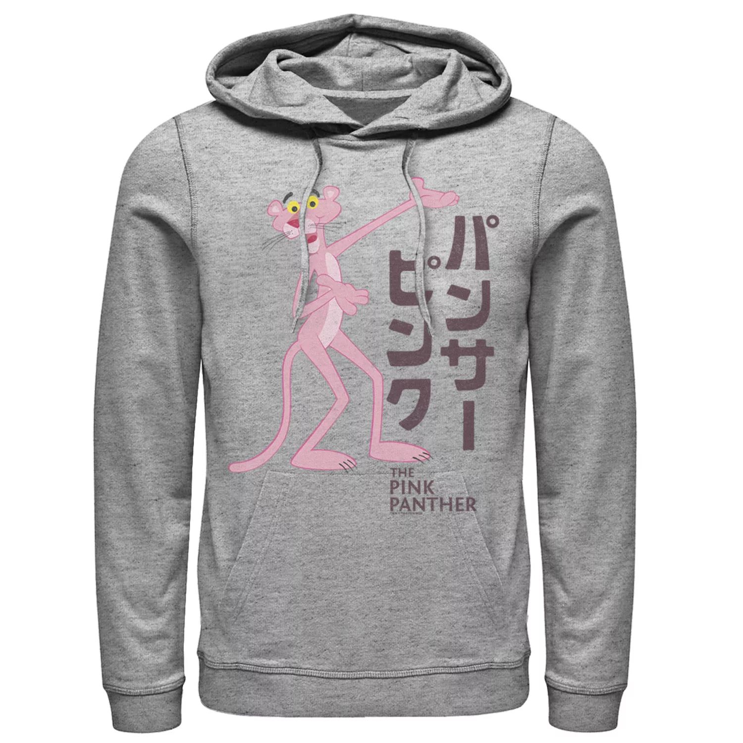 цена Мужская толстовка с рисунком и логотипом Pink Panther Kanji Portrait Licensed Character