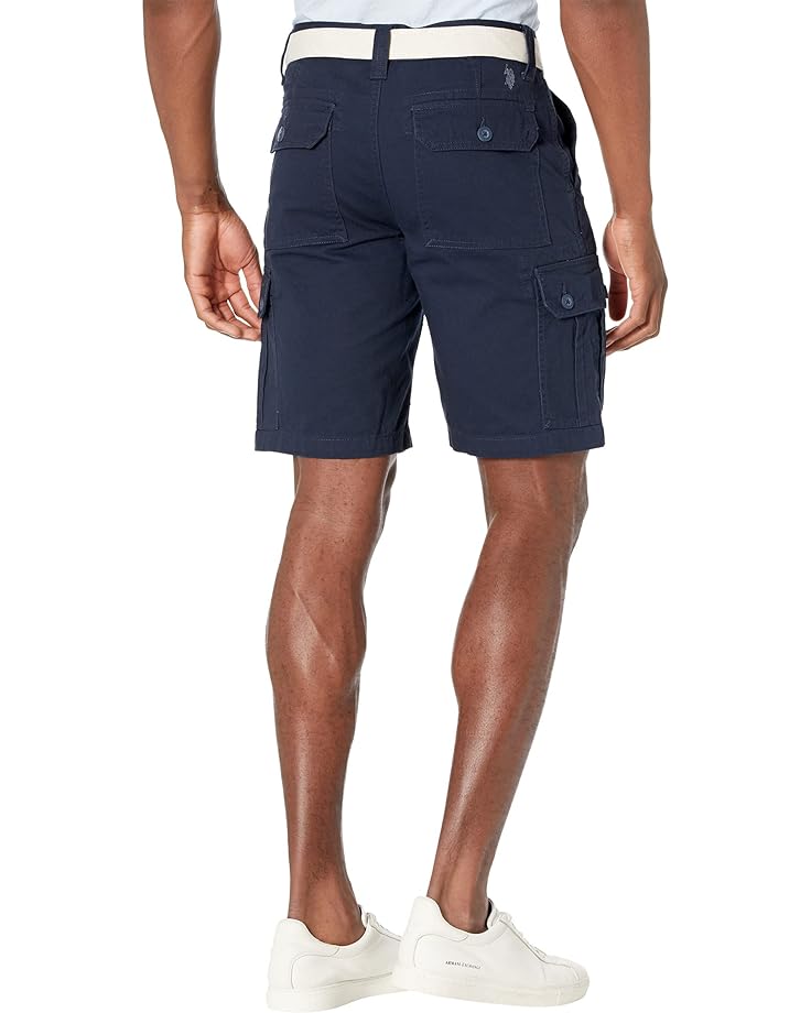 Шорты U.S. POLO ASSN. Belted Cargo Shorts, цвет Club Navy