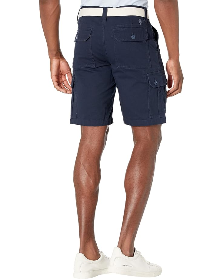 

Шорты U.S. POLO ASSN. Belted Cargo Shorts, цвет Club Navy