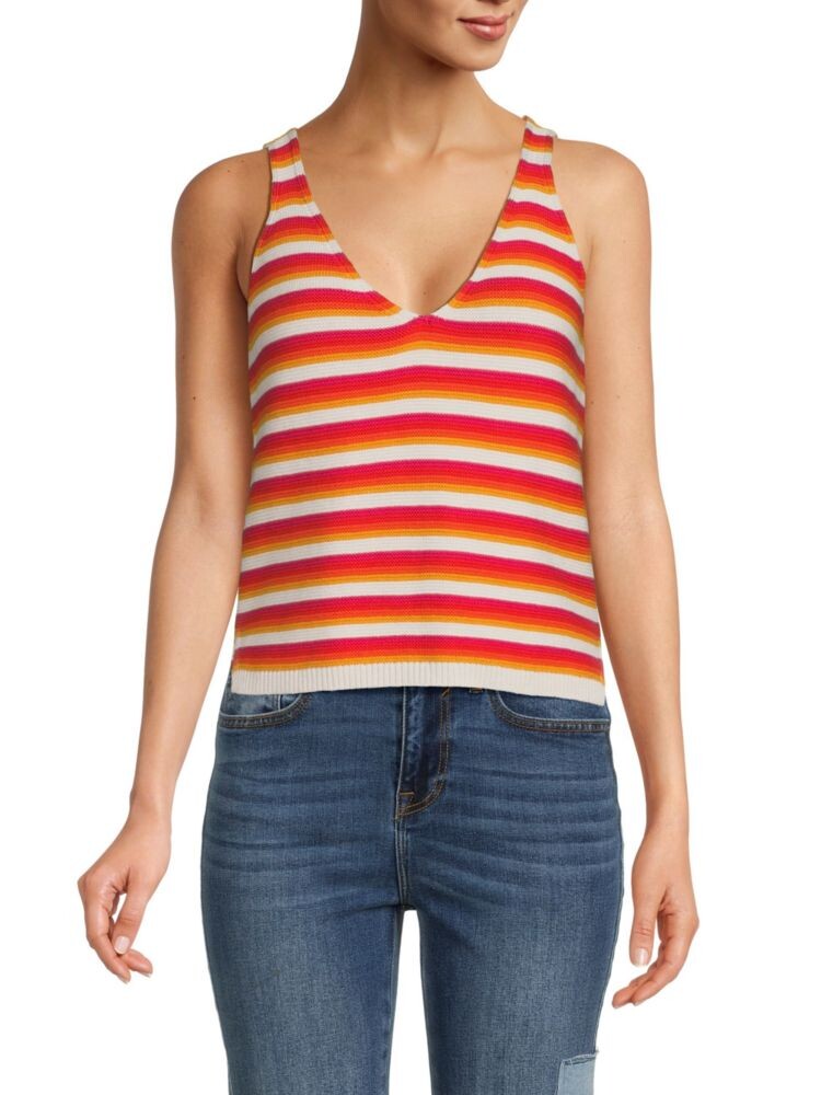 

Полосатая майка Finley Marine Layer, цвет Sunset Stripe