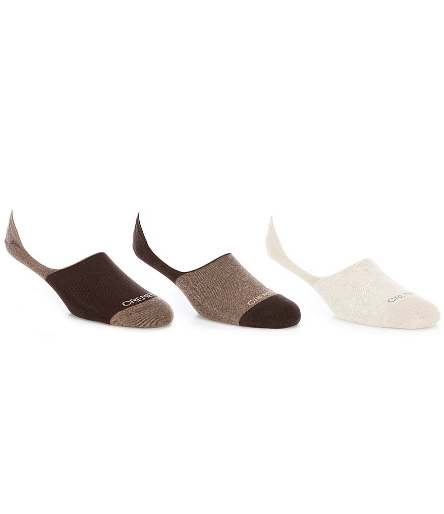 Носки Cremieux с мягкой подкладкой, 3 пары носков, коричневый