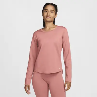 

Футболка Nike Therma-FIT One, цвет Canyon Pink/White