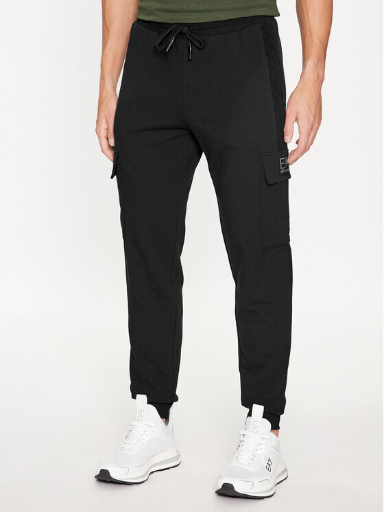

Спортивные брюки стандартного кроя Ea7 Emporio Armani, черный