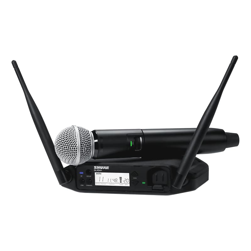 Микрофон Shure GLXD24+/SM58 Dual Band Digital Wireless Handheld System