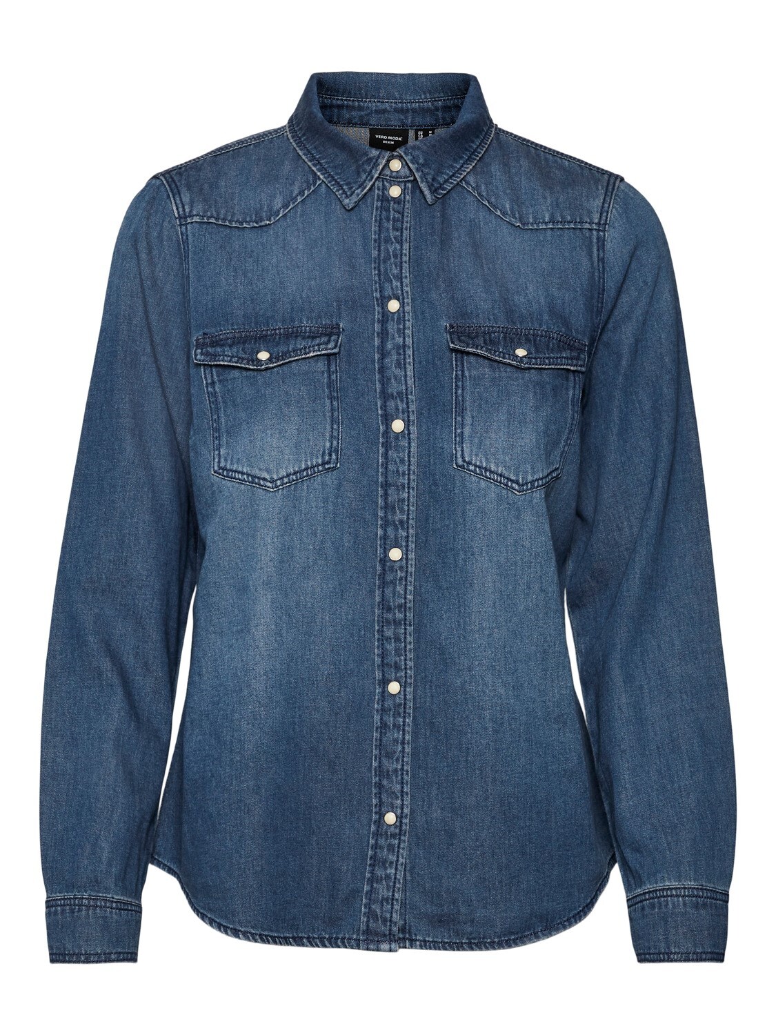 

Блуза Vero Moda Hemd VMMARIA, синий