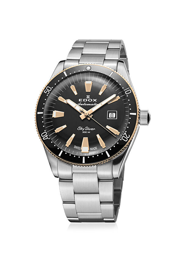 

80126-357Rnm-Nirb стальные мужские наручные часы для парашютистов Edox, серый
