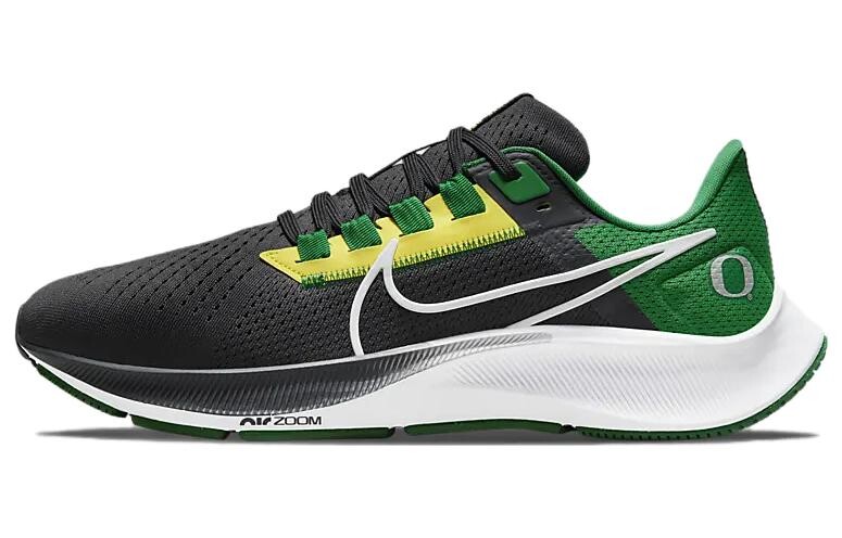 

Низкие кроссовки Nike College Air Zoom Pegasus 38 Oregon черный/зеленый